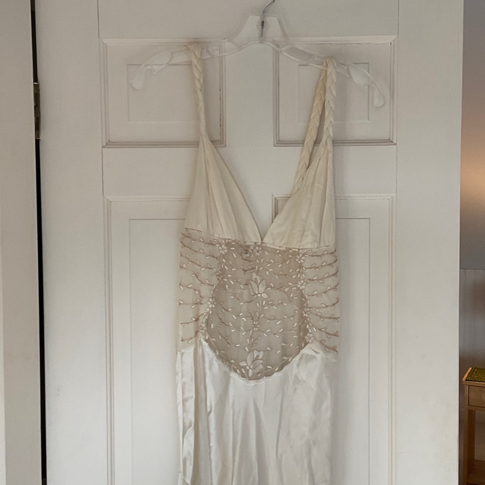 LA PERLA SILK NIGHTGOWN IVORY 3 large